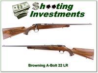 Browning A-Bolt 22LR Exc Cond Img-1