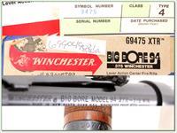 Winchester 94 XTR Big Bore early 375 Win NIB Img-3