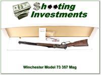Winchester Model 1873 Short Rifle 357 Mag Case Hardened NIB Img-1