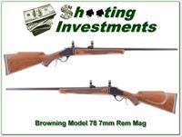 Browning Model 78 7mm Rem Octagonal Barrel like new Img-1