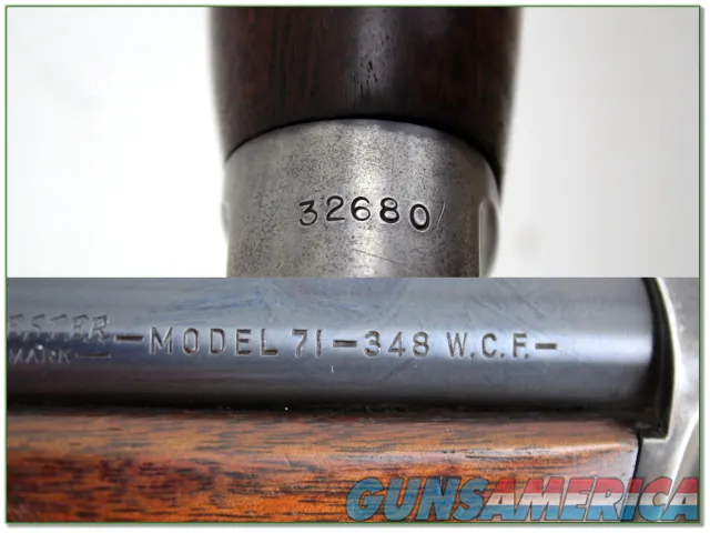 Winchester Model 71 348 Win pre-64 made in 1951!