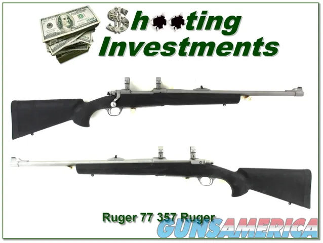 Ruger 77 Alaskan Stainless in 375 Ruger Exc Cond!