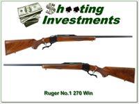 Ruger No.1 Red Pad 270 In XX Wood collector Img-1