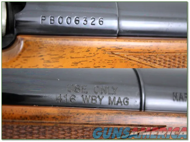 Weatherby Mark V Deluxe 747115440887 Img-4