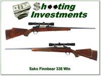 Sako L61R Finnbear 338 Win Mag Browning scope Img-1
