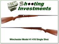 Vintage Winchester Model 41-410 41 Single shot Img-1