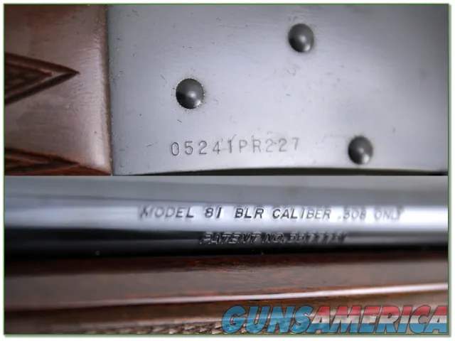 Browning Model 81 BLR in 308 Win Exc Cond!