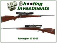 Remington 1903 Sporter 1943 barrel 6X Lyman scope Exc Cond Img-1