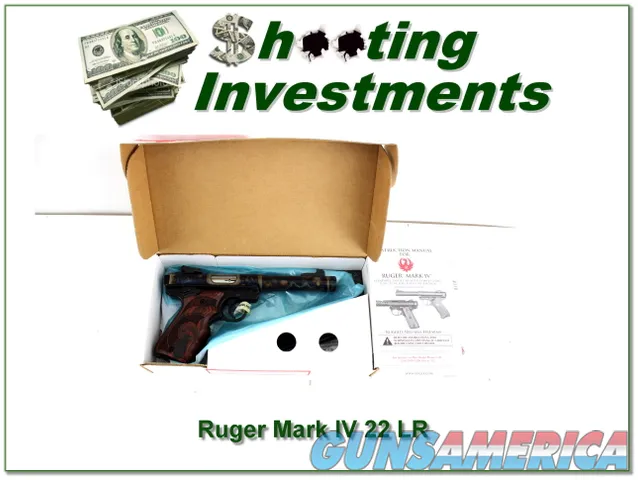 Ruger, Mark IV Target Turnbull case colored NIB Img-1