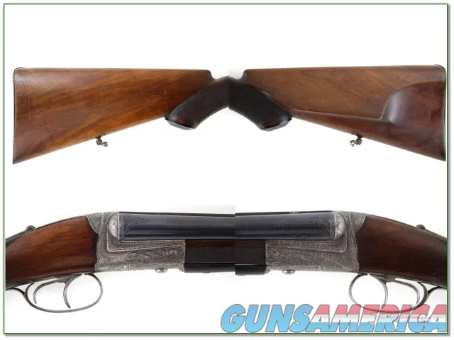 Wilhelm Kief 16 Ga SxS Sliding Action Engraved German made