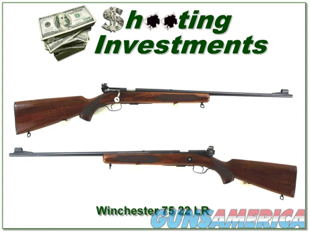 Winchester Model 75 “Sporter” Deluxe 22 LR collector cond!