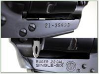 Ruger Single Six 3 screw 5.5 in 22 Img-4