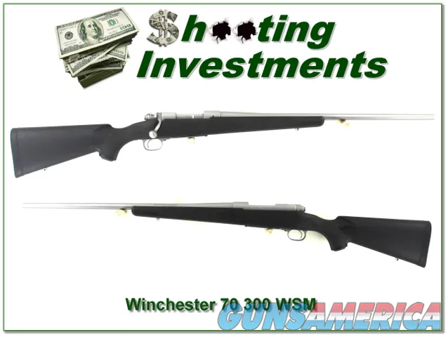 Winchester 70 300 WSM Stainless Classic claw New Haven made rifle!