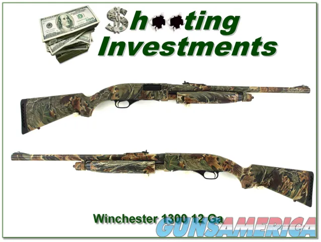 Winchester 1300 12 Gauge 3in rifled slug gun Advantaged Camo Img-1