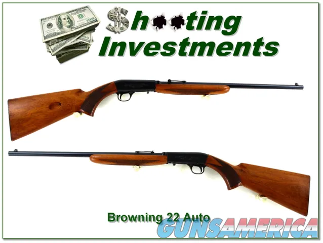 Browning 22 Auto 59 Belgium Thumbwheel!
