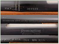 Remington 700 BDL early stainless 264 Win Mag MINT RARE Img-4