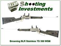 Browning BLR Stainless Laminated Takedown in 300 WSM Img-1