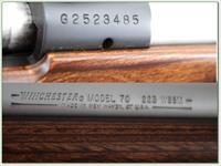 Winchester 70 Coyote 223 WSSM New Haven Laminated Stainless Img-4