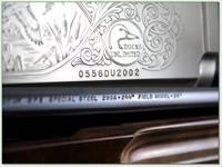 Browning PBS 28 Ga Ducks Unlimited Engraved Silver receiver unfired Img-4