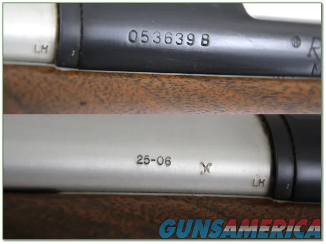 Remington 40X 40-X target rifle in 25-06 Re 29in heavy barrel