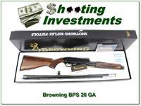 Browning BPS Engraved 20 Gauge 1996 made NIB and perfect Img-1