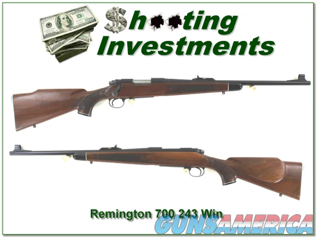 Remington 700 first model 1963 Carbine in 243 Win collector!