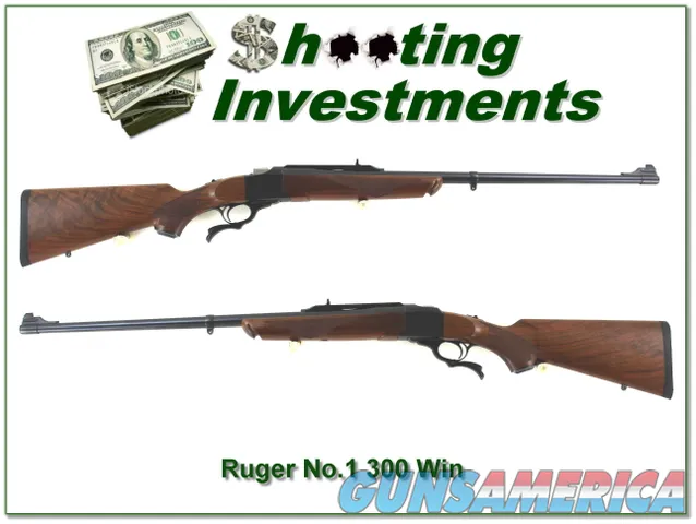 Ruger No.1 Sporter in 300 Win Mag looks new!