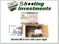 Beretta M9 in box with Lazor sight Img-1