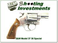 Smith & Wesson Model 37 Airweight 2in Chrome 38 Special