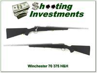 Winchester 70 Classic Stainless New Haven made in 375 H&H medium heavy Img-1