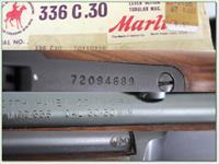 Marlin 336 30-30 1972 made JM marked in box Img-4