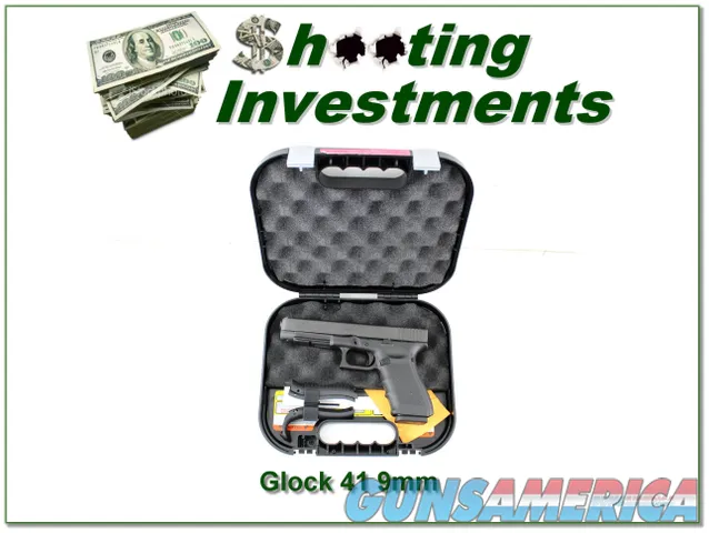 Glock 41 Gen 4 G42 45 ACP in case