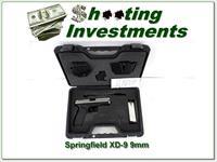 Springfield XD-9 Stainless 9mm as new in case Img-1