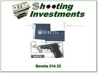  Beretta 21A Bobcat early model 22LR exc cond in box Img-1
