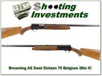 Browning A5 Sweet Sixteen 70 Belgium 26in IC VR Img-1