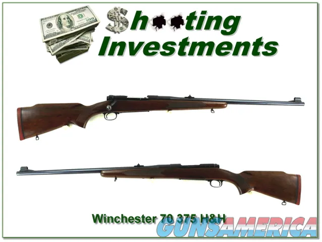 Winchester Model 70 Pre-64 375 H&H made in 1961 collector!
