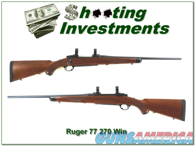Ruger 77 Lightweight 270 Win 20in hard to find!