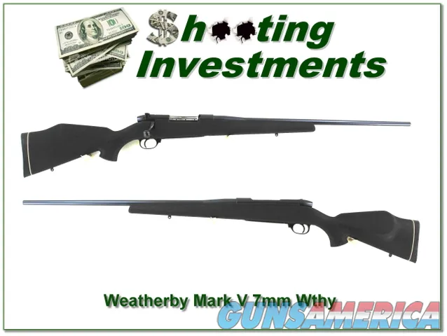 Weatherby Mark V Fibermark 7mm Wthy Exc Cond!