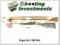 Ruger No.1 Stainless 300 Winchester in box Img-1