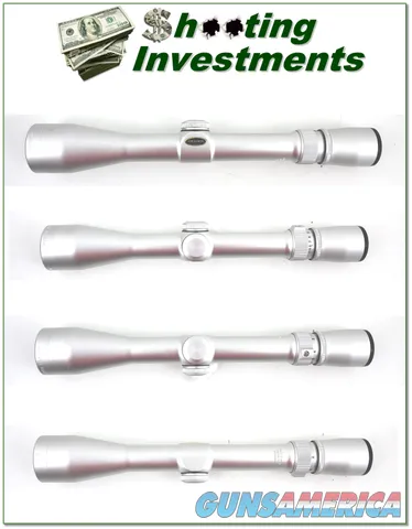 Weaver Classic V10 2x10 Silver Scope Exc Cond