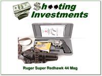 Ruger Super Redhawk 7.5in Stainless 44 Mag in case Img-1