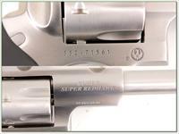 Ruger Super Redhawk 7.5in Stainless 44 Mag in case Img-4