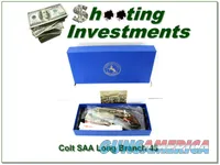Colt SAA 45 LC Long Branch Colt one of 300 unfired in box!