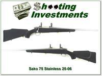  Sako 75 Stainless All-Weatherby 25-06 Remington Exc Cond  Img-1