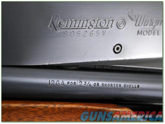 Remington 870 Wingmaster 12 Ga Img-4