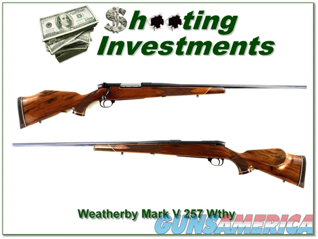 Weatherby Mark V Deluxe 257 Wthy 26in Exc Cond!