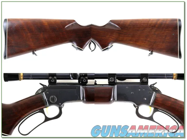 Marlin 39A Golden with Marlin period scope JM, pre-safety made in 64 collec Img-2