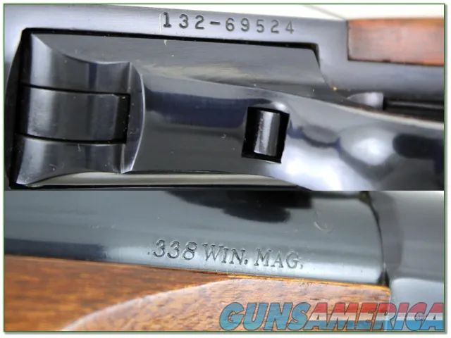 Ruger No.1 B Red Pad in 338 Win Mag