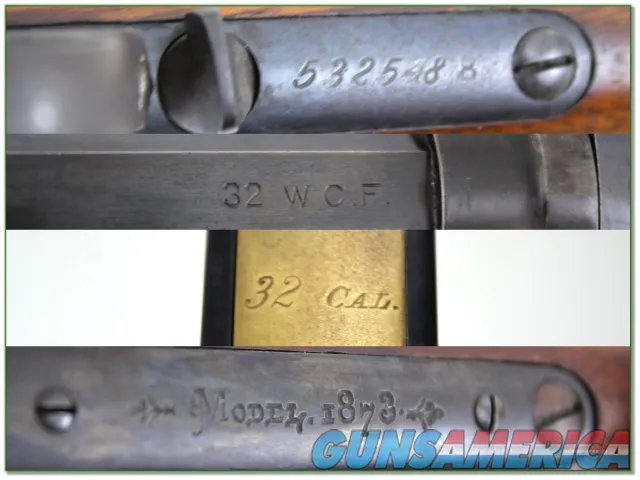 Winchester 1873 32 WCF made in 1899 High Collector Condition Img-4