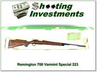Remington 700 Varmint Special 223 Rem box!